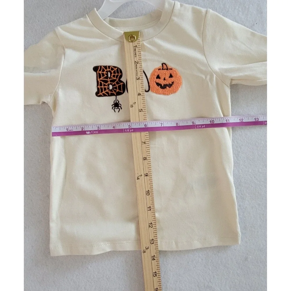 Magical Kids Boys Set 2-Piece Sweatshirt & Pants Halloween 12M Beige And Brown N